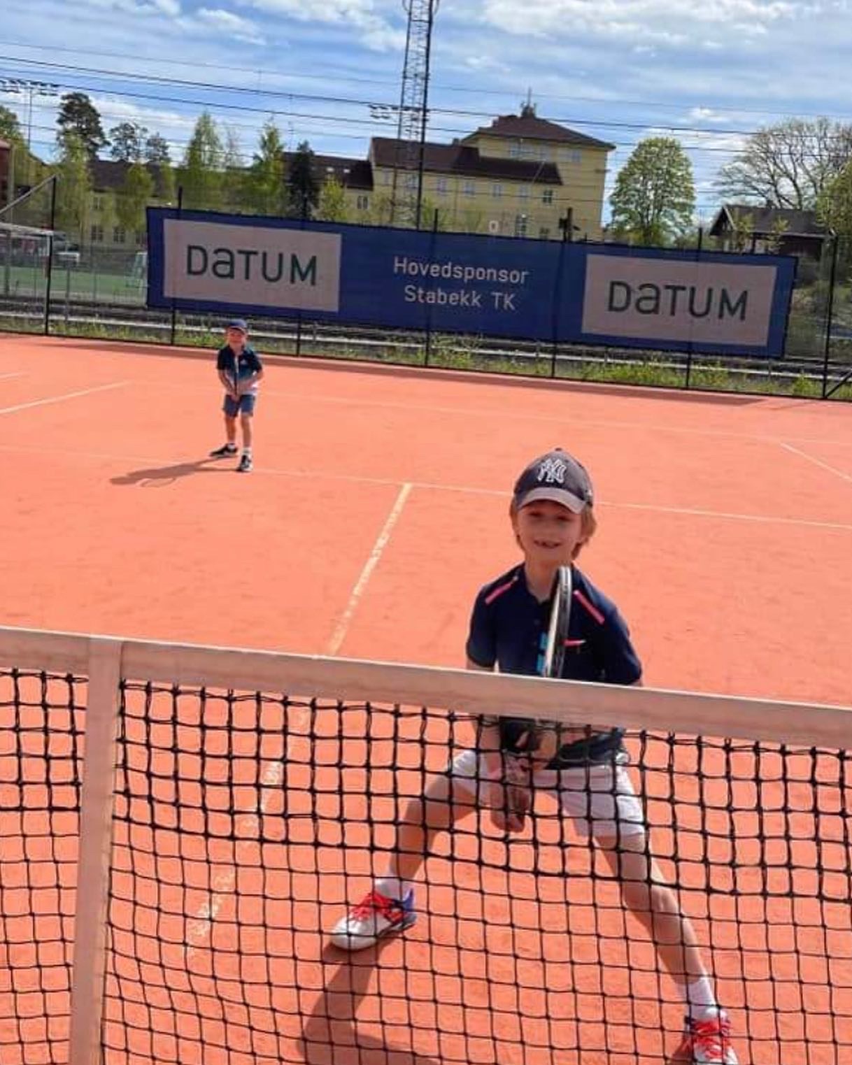 Bernie i aksjon på banen